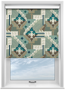 Machu Picchu, Seaglass - Roller Blind